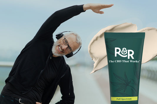 Post-Workout Care Using 1000mg CBD Cream