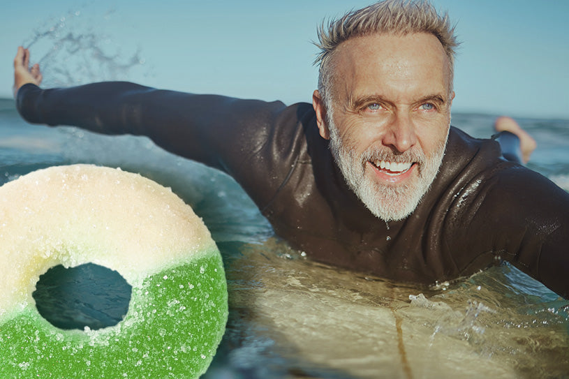 Swimming and Recovery with a Gummy for Pain