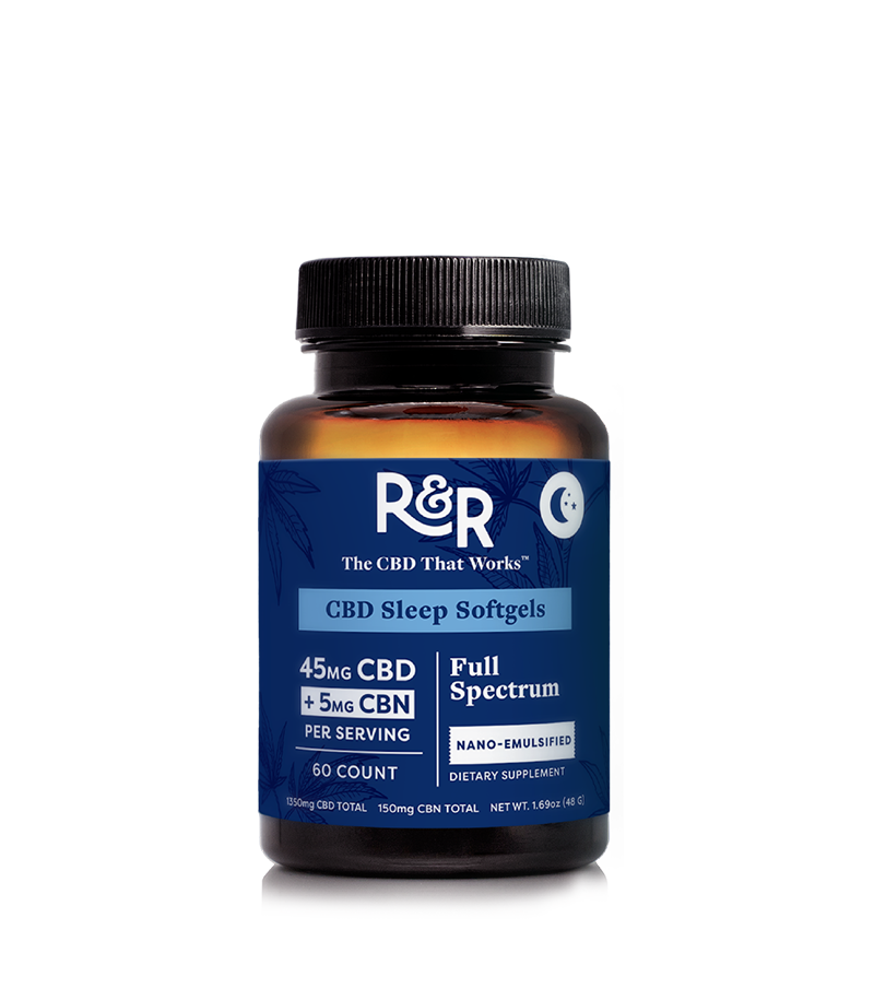 60 Count / 45mg CBD + 5mg CBN