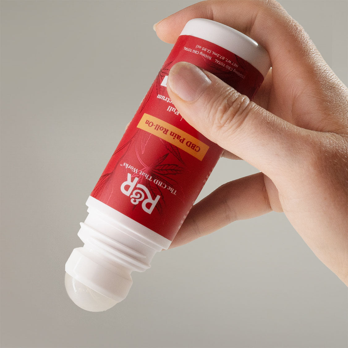 CBD Pain Roll-On – 2.95 FL Oz / 2500mg CBD + 500mg CBG
