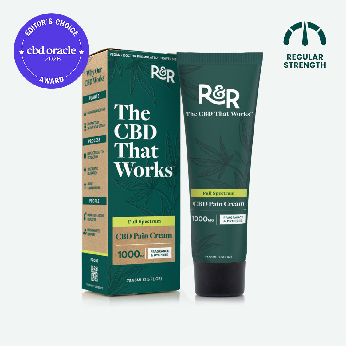 CBD Pain Cream – R&R CBD