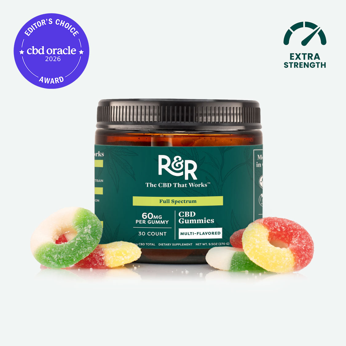 Multifunctional CBD Gummies – 30 Count / 60mg