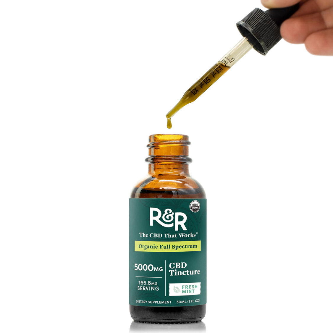 Multifunctional CBD Tinctures – 1 FL Oz / 5000mg / Fresh Mint