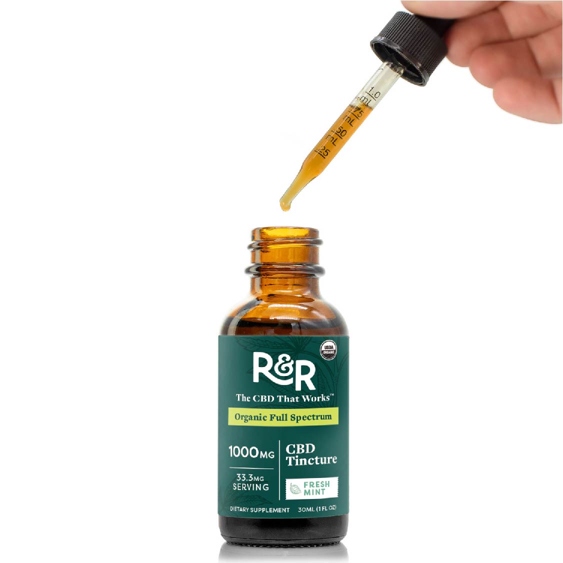 Multifunctional CBD Tinctures – 1 FL Oz / 1000mg / Fresh Mint